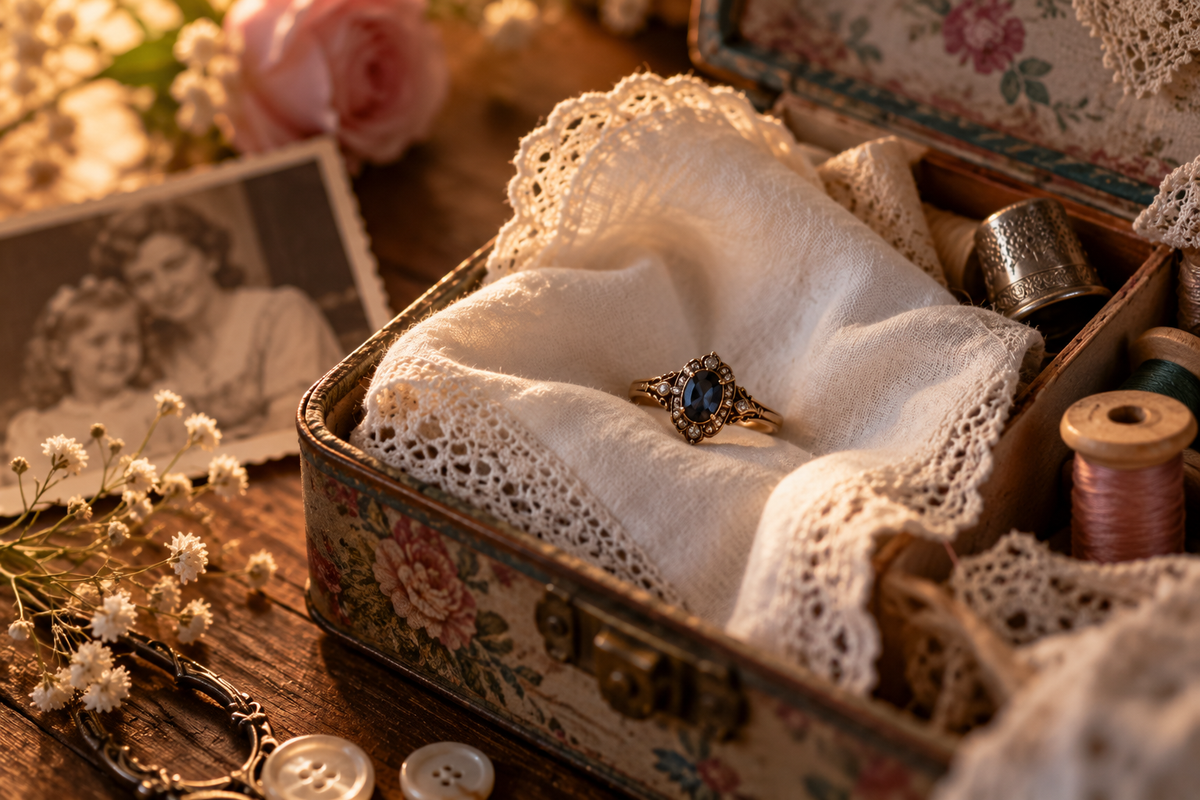 La bague qu'elle cherchait depuis quinze ans