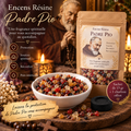 Encens en grains Saint Padre Pio – 15 g + 1 charbon