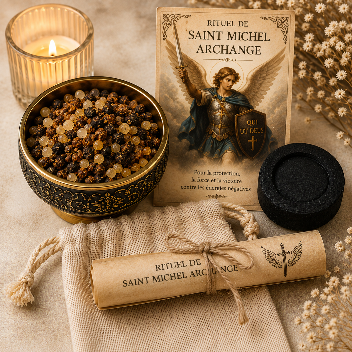 Coffret Rituel de protection & force – Saint Michel Archange