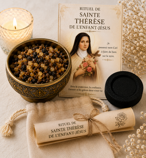Coffret Rituel d’amour & de réconfort – Sainte Thérèse