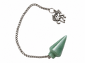 Pendule divinatoire Aventurine verte – Cheval porte-bonheur