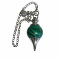 Pendule radiesthésiste malachite
