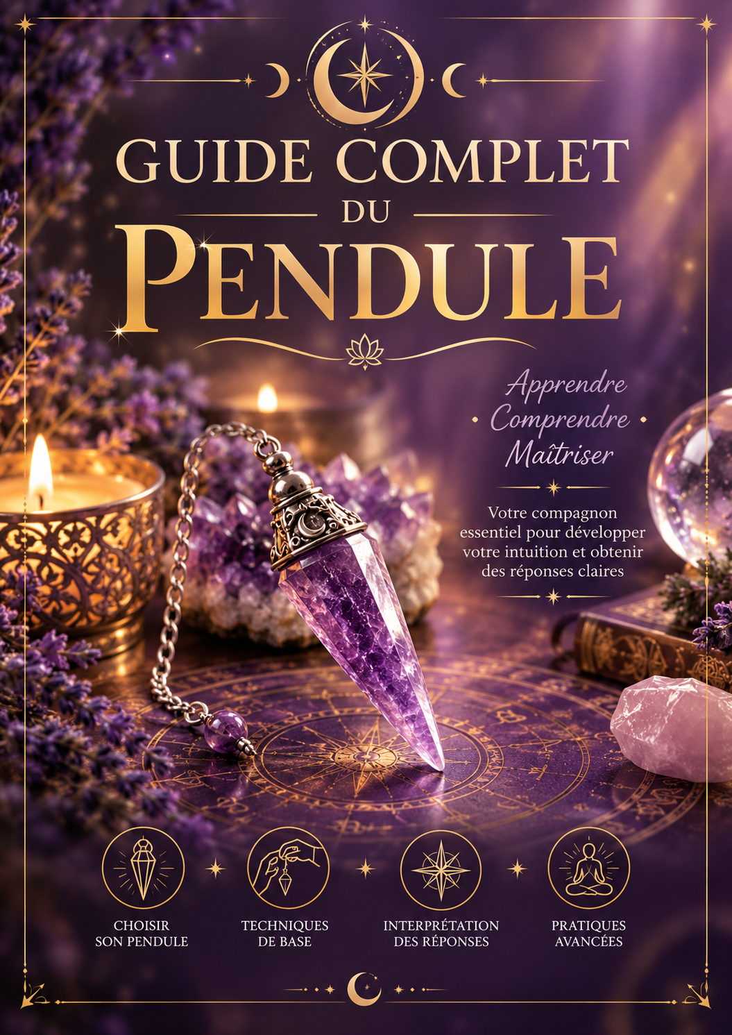 Guide du Pendule – Apprendre la Radiesthésie & Utiliser son Pendule